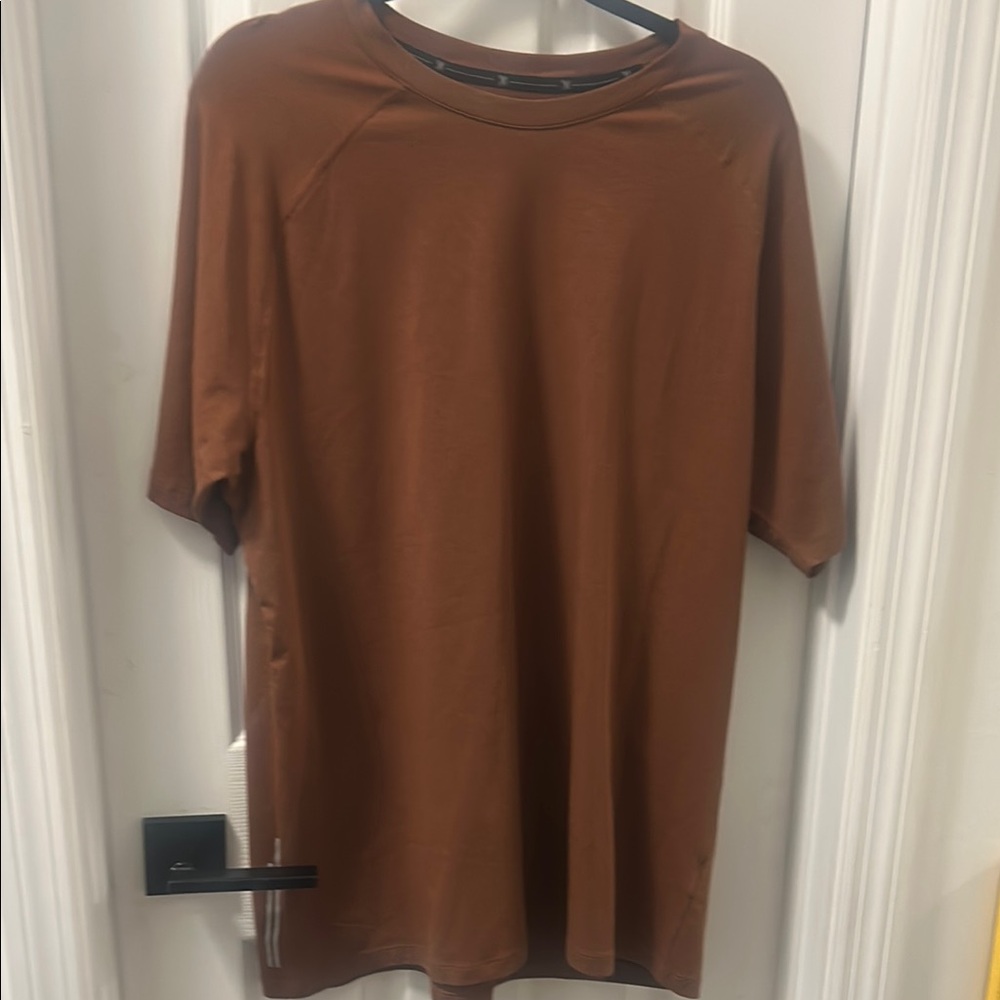 Kenneth Cole Men's Short Sleeve Brown Tee